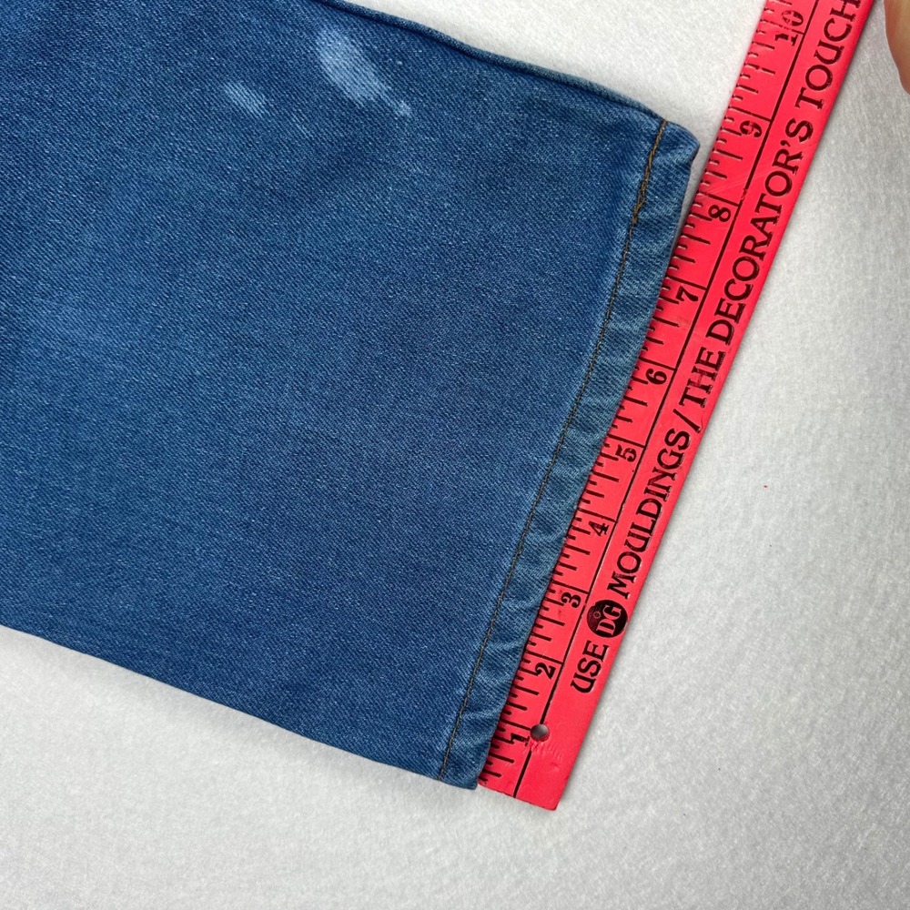 Vintage Levis Skosh More Comfort Orange Tab Jeans Size 33x31 - Picture 4 of 7